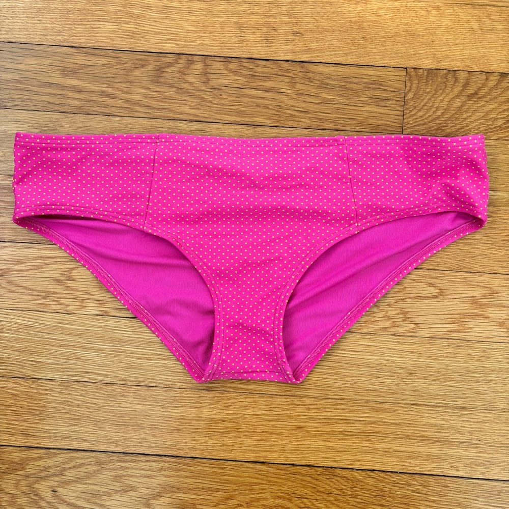 NWOT Aerie Polka Dot Hipster Bikini Swim Bottom